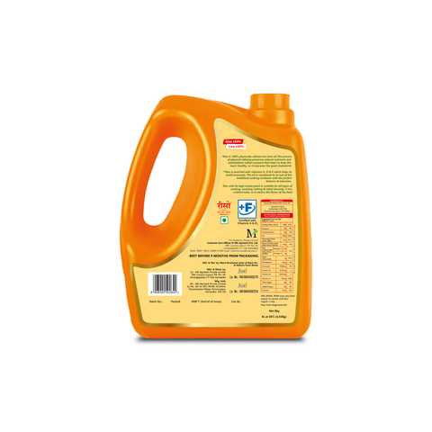 RISO RICE BRAN OIL - 5 L CAN