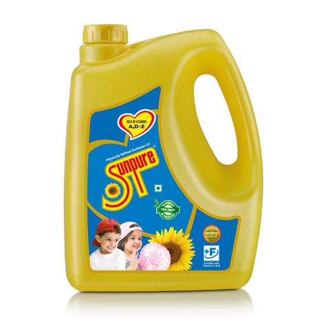 SUNPURE SUNFLOWER OIL - 5 L CAN