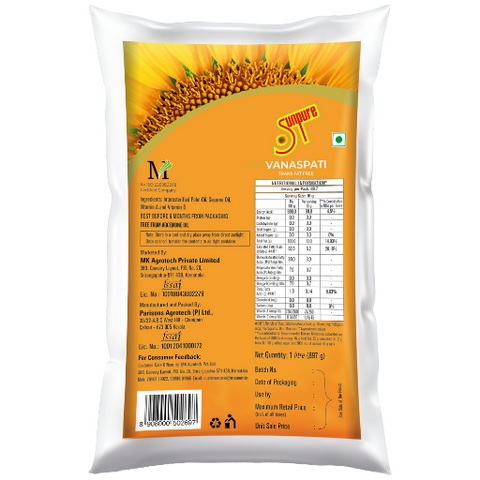 SUNPURE VANASPATI - 1L