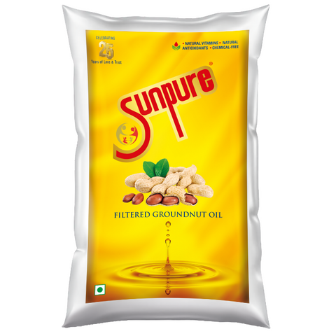 SUNPURE FILTERED GROUNDNUT OIL