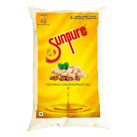 SUNPURE FILTERED GROUNDNUT OIL